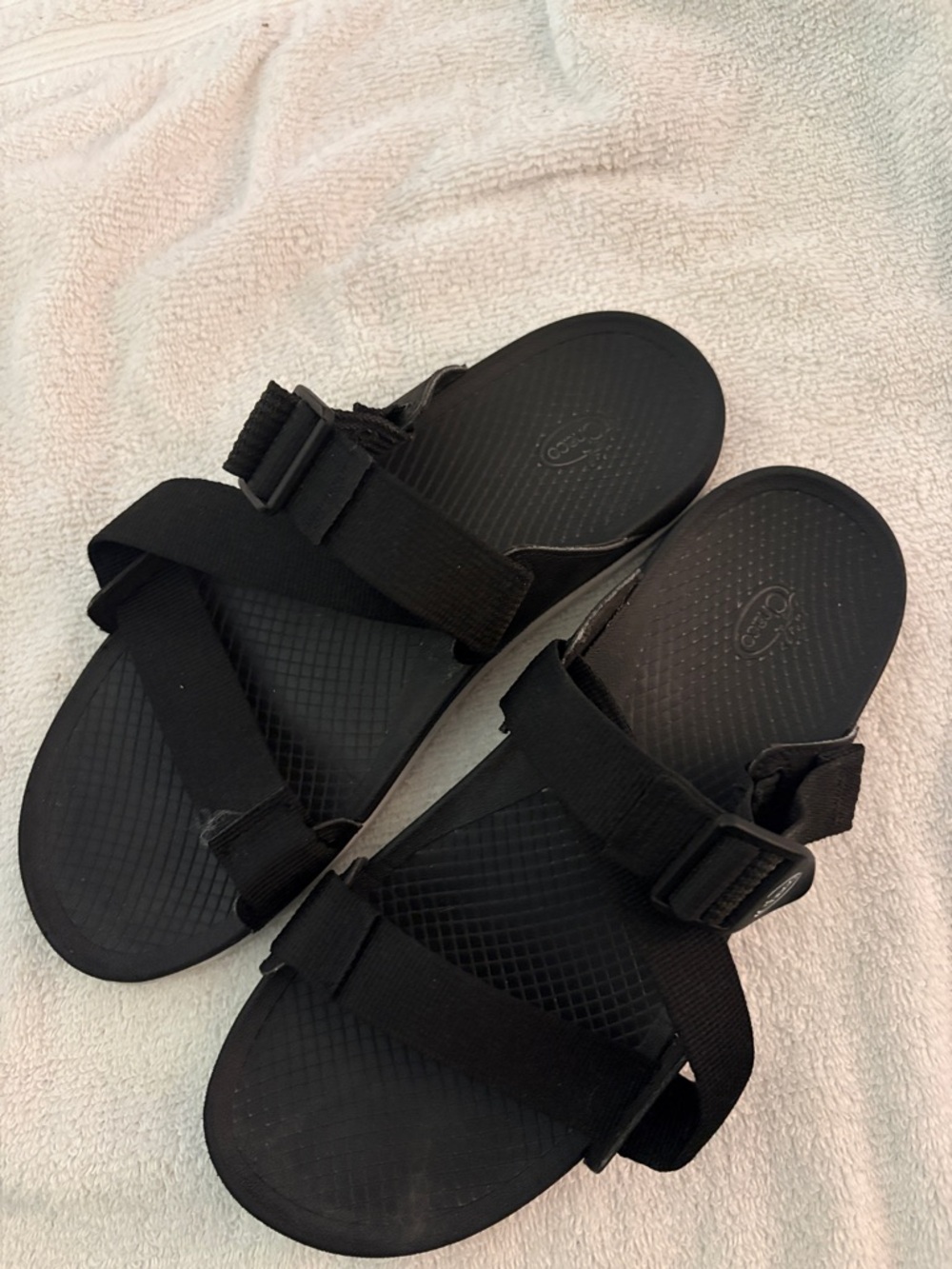 Chaco/Women's Black Adjustable Sport Sandals